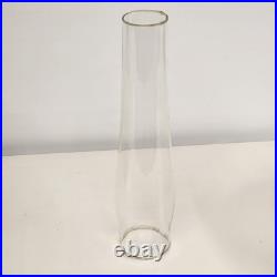 Aladdin Kerosene-Electric Mantle Lamp Solid Brass Crystal Dogwood Glass Shade