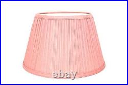 Aladdin Kerosene Lamps 14 Pink Pleated Cloth Lamp Shade #N110P, #100003972