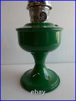 Aladdin Kerosene Lamps Aluminum Powder Coated Leaf Green Table Lamp # 100040003