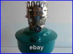 Aladdin Kerosene Lamps Aluminum Powder Coated Water Blue Table Lamp # 100040024