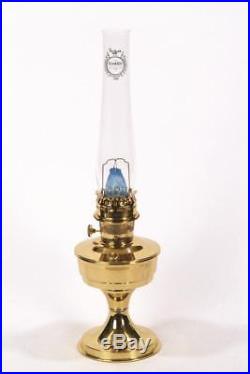 Aladdin Kerosene Mantle Lamp Brass Heritage Table Lamp #B2301, Non-Electric Safe