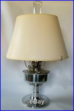 Aladdin Kerosene Mantle Lamp Model B139S Vintage 1984 with Shade Original Box