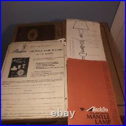 Aladdin Kerosene Mantle Lamp Model B139S Vintage 1984 with original Shade In Box