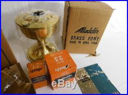 Aladdin Kerosene Mantle Lamp Vintage NEW Old Stock K-Base 23127 in Orig Box