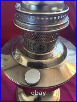 Aladdin Kerosene Oil Brass Lamp Model C RARE