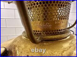 Aladdin Kerosene Oil Lantern Lamp Patent # 3551086 Knob 23 Brass No Shade