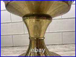 Aladdin Kerosene Oil Lantern Lamp Patent # 3551086 Knob 23 Brass No Shade