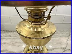 Aladdin Kerosene Oil Lantern Lamp Patent # 3551086 Knob 23 Brass No Shade