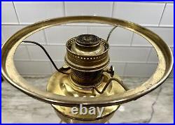 Aladdin Kerosene Oil Lantern Lamp Patent # 3551086 Knob 23 Brass No Shade