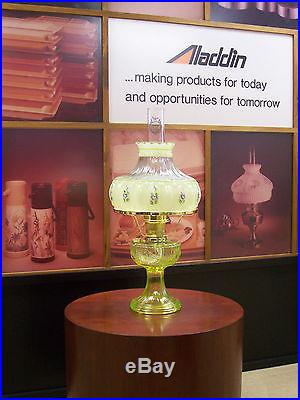 Aladdin Lamp 2012 Vaseline Short Lincoln Drape Limited Edition w/ Painted Shade