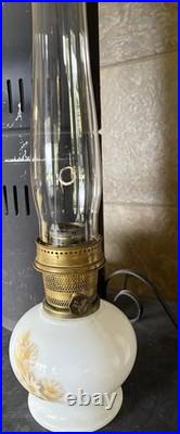 Aladdin Lamp #23 Vintage 1970s Excellant Condition. Lox-On Chimney 12.1/2 Tall