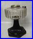 Aladdin Lamp B-104 Corinthian Clear Font With Black Foot