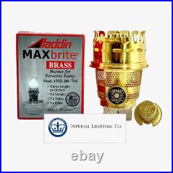 Aladdin Lamp Bh715-716 Tilt Frame Regency Hanging Lamp With Brass Hardware