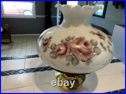 Aladdin Lamp Burner and Glass Shade