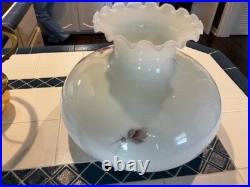 Aladdin Lamp Burner and Glass Shade