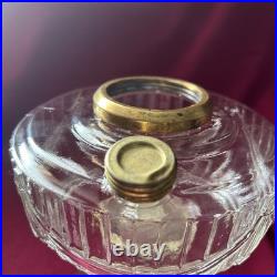 Aladdin Lamp Clear Short Lincoln Drape with complete brass burner stamp 1999