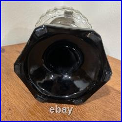 Aladdin Lamp Corinthian B-104 BLACK FOOT Clear Font 1935 -36
