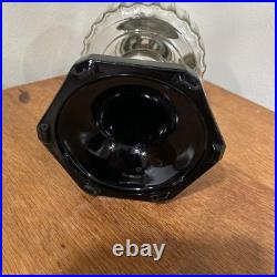 Aladdin Lamp Corinthian B-104 BLACK FOOT Clear Font 1935 -36