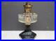 Aladdin Lamp Corinthian B-104 BLACK FOOT Clear Font INNER LABEL 1935 -36