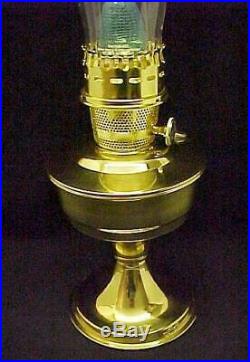 Aladdin Lamp Heritage Solid Brass Table B2301 Kerosene Oil Alladin Aladin
