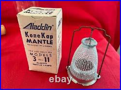 Aladdin Lamp Model 11 Restoration Kit Chimney, Mantle, Wick & Flame Spreader