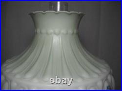 Aladdin Lamp Model no. 6 Brass Lamp and Aladdin Shade with Hand Painted Violets 21