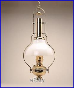 Aladdin Lamps Deluxe Brass Hanging Lamp #BH210 Brand New Kerosene