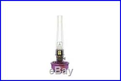 Aladdin Lamps Genie III Lamp Amethyst Purple with Nickel Hardware #100017694