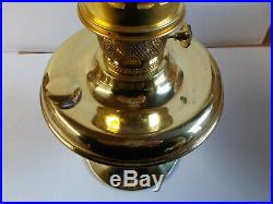 Aladdin Lamps Kerosene Brass 100th Anniversary Parlor Lamp Complete Lamp