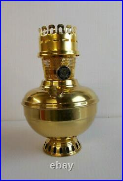 Aladdin Lamps Kerosene Deluxe Brass Wall Lamp with Classic Wall Mount #BW225