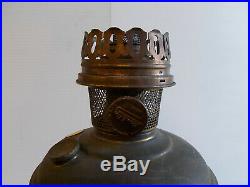 Aladdin Lamps Kerosene Model 11 Nickel Plated FONT & Partial Burner ONLY