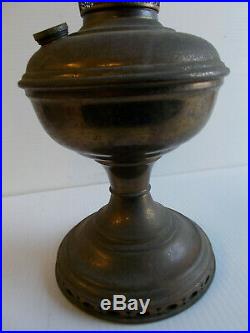 Aladdin Lamps Kerosene Model 11 Nickel Plated FONT & Partial Burner ONLY