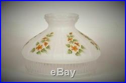 Aladdin Lamps N605 10 Glass Frosted Model 12 Shade with Buttercups
