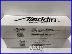 Aladdin Lamps R-103 Lox-On Chimney for Models 12, A, B, C, 21C & 23 Lot Of 2
