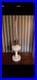 Aladdin Lincoln Drape Almond Milk Glass Oil Lamp