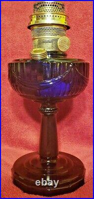Aladdin Lincoln Drape Lamp Cobalt 1940-49 B-76 Model B