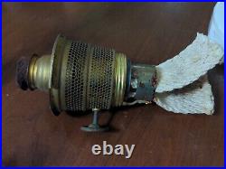 Aladdin Lincoln Drape Tall Alacite Kerosene Oil Lamp Model B Burner