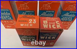 Aladdin Lox-On Mantles Dealer Box For 12-B-C-21-21C & 23 5 Mantles, 23 Wick, B&C