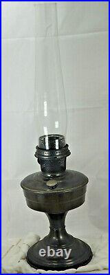 Aladdin Mantle Lamp 12 straight side Kerosene Oil Model B Burner Lox-on chimney