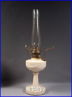 Aladdin Mantle Lamp Alacite Tall Lincoln Chimney VINTAGE Oil Kerosene