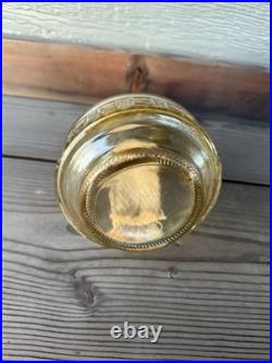 Aladdin Mantle Oil Lamp 1920s Diamond Square Glass Great Condition RARE Working