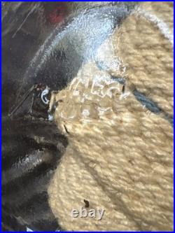 Aladdin Mantle Oil Lamp Model 23 Burner- Brass Trim 19.25 withextra wick -BS2049