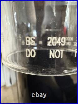 Aladdin Mantle Oil Lamp Model 23 Burner- Brass Trim 19.25 withextra wick -BS2049