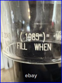 Aladdin Mantle Oil Lamp Model 23 Burner- Brass Trim 19.25 withextra wick -BS2049