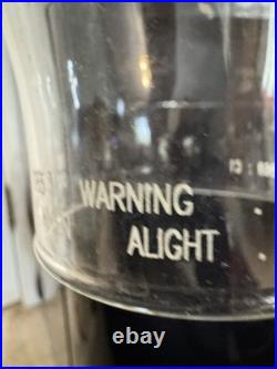 Aladdin Mantle Oil Lamp Model 23 Burner- Brass Trim 19.25 withextra wick -BS2049