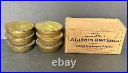Aladdin Master Carton Of 6 Kerosene Lamp Chimney Bug Insect Screens