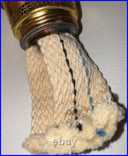 Aladdin Mod. 23E60 Kerosene Refrigerator Burner Brass with Gallery, Flame Spreader