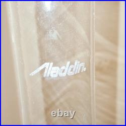 Aladdin Model 1 Oil Lamp Venetian Light Green Glass Lantern 1930s Knob Control