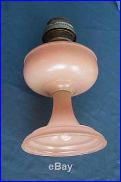 Aladdin Model 103 Rose Venetian Kerosene Lamp Burner and Chimney
