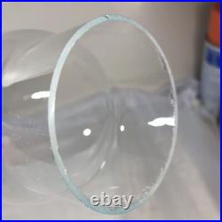 Aladdin Model 11 Oil Lamp with Chimney & Hand Painted Floral Glass Shade 1922-1928